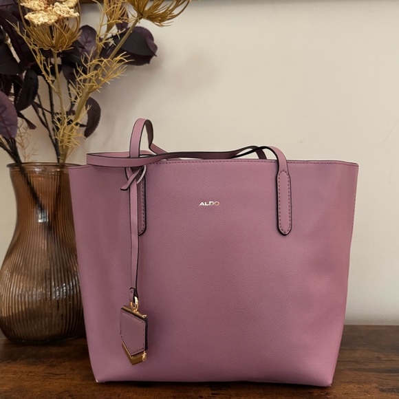 Aldo Mauve Women's Tote Bag - Picture 1 of 4